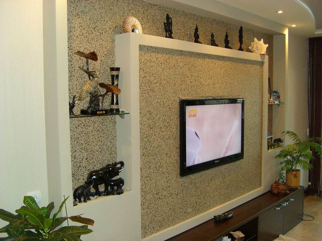 Фото интерьеров с натуральными обоями Натуральные обои в интерьере фото