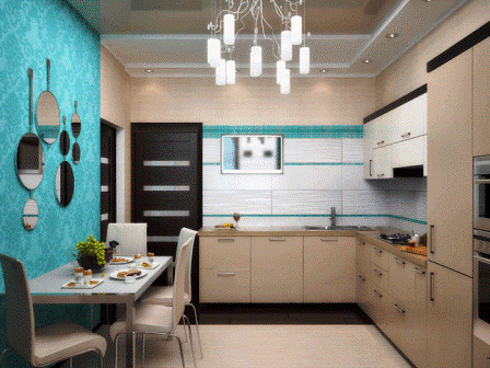 Современные обои для кухни фото светлых обоев Современные обои для кухни фото светлых обоев