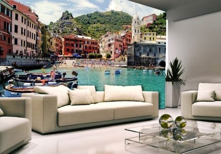 Что лучше, готовые фотообои или сделанные на заказ. Преимущества и недостатки готовых фотообоев