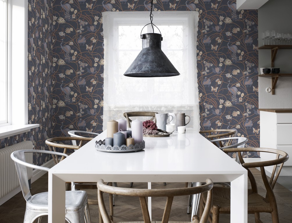 Какие бумажные обои выбрать для кухни Какие бумажные обои выбрать для кухни