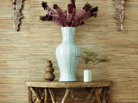 Натуральные обои бамбук тросник сизаль