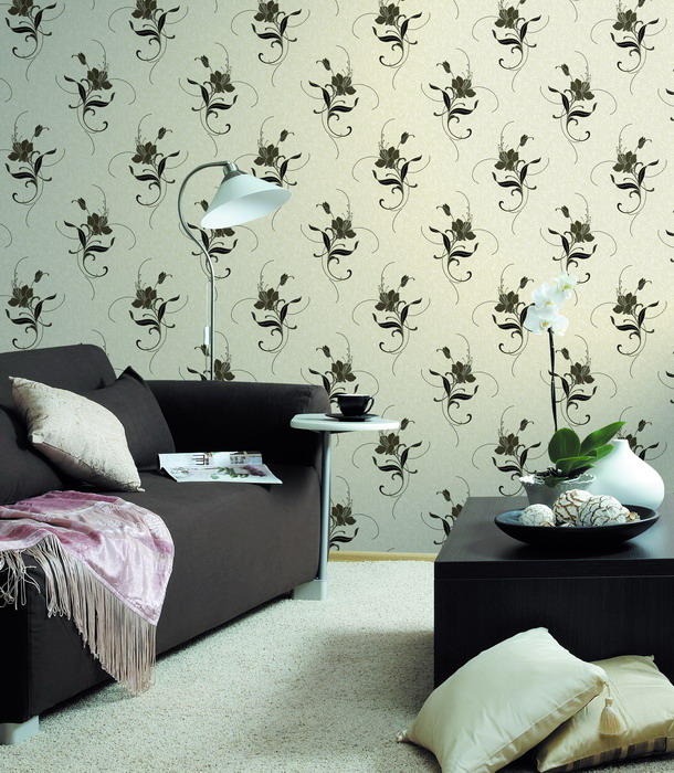 Вспененные обои на бумажной основе 